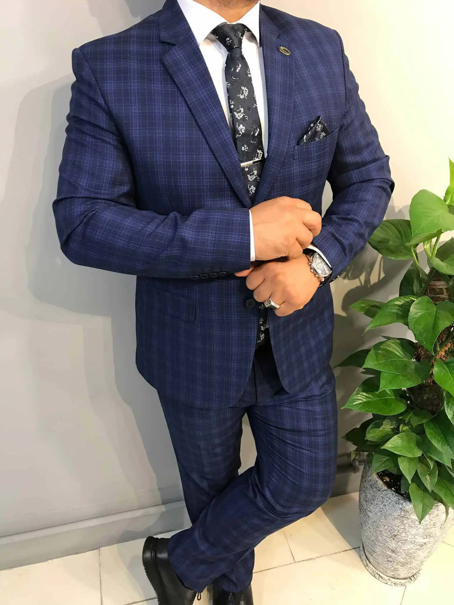  کت شلوار پیچازی طرح فاستونی کد 04 