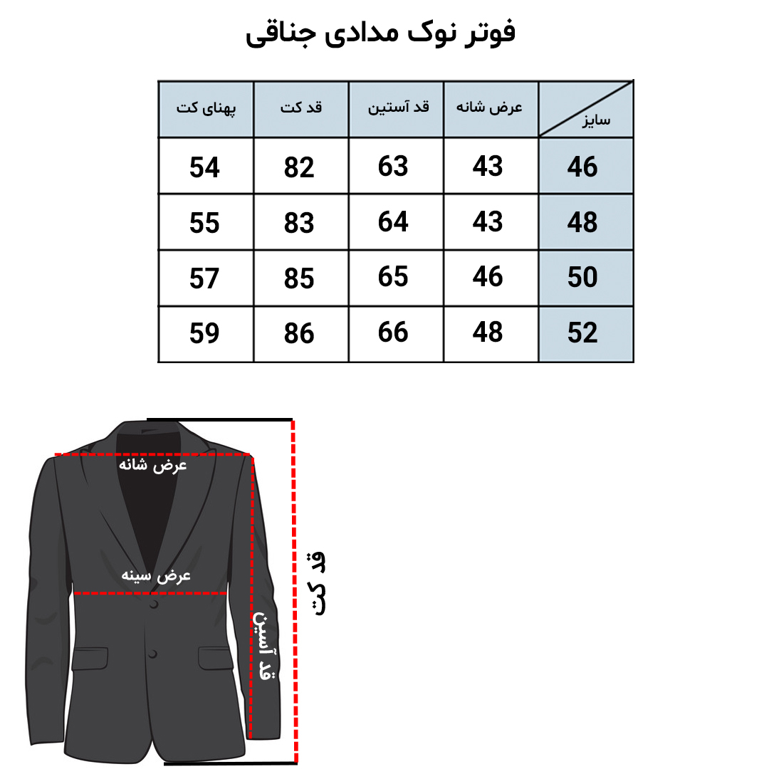  راهنما سایز لومنز 