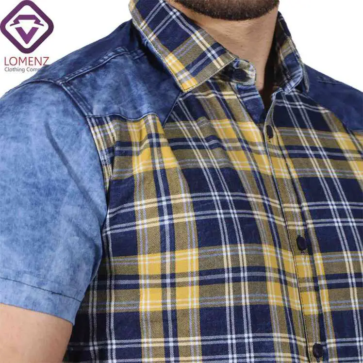 پیراهن آستین کوتاه جین ترکیبی LEVIS 